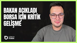 MEHMET ŞİMŞEK AÇIKLADI BORSAYI KRİTİK ETKİLEYECEK GELİŞME [upl. by Clementi]