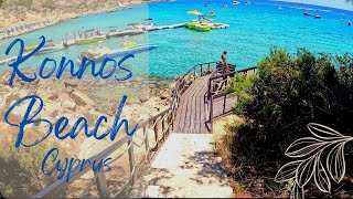 Konnos Beach Ayia Napa Cyprus 2023  GoPro Hero 11 [upl. by Ennis]