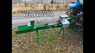 Kellfri VK700 hydraulihalkaisija [upl. by Lantha]