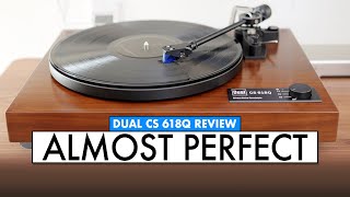 DUAL Record Player Review Dual CS 618Q Turntable Review [upl. by Bucella]