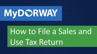 How to File a Sales and Use Tax Return [upl. by Cinemod]