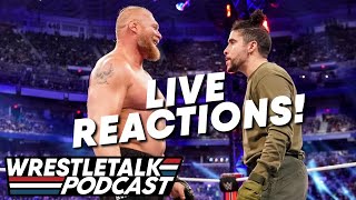 WWE Royal Rumble 2022 LIVE REACTIONS  WrestleTalk Podcast [upl. by Kashden]