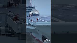 Chinas Fujian Aircraft Carrier Sails to Sea Trial 。003 Carrier [upl. by Neirb]