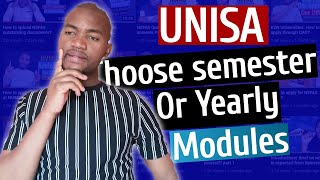 How to choose Modules at UNISA [upl. by Anyak]