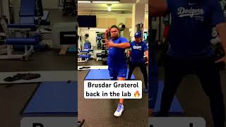 Brusdar Graterol is working his way back to the Dodgers 💪 baseball shorts [upl. by Milka540]