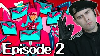 HAZBIN HOTEL EPISODE 2 REACTION  ALASTOR AND VOX SONG REACTION  HAZBIN HOTEL REACTION [upl. by Peggi]