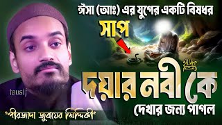 বিষধর সাপ দয়ার নবী সঃ কে দেখার জন্য পাগল  পীরজাদা জুবায়ের সিদ্দিকী ওয়াজ  Furfura Sharif Waz [upl. by Joseph]