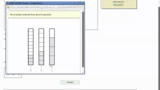 Ordering fractions with the same numerator [upl. by Dunson860]