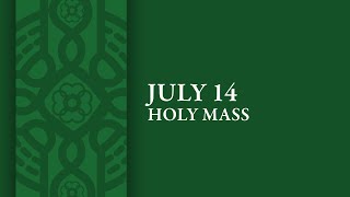 July 14 2024  Mass at Saint Bridget Catholic Church [upl. by Nawrocki]