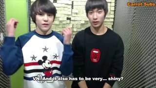 ENG SUB 130216 Seventeen TV Vernon and DKs Predebut Ideal Types [upl. by Borras]