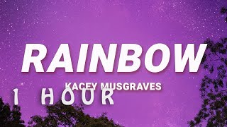 1 HOUR  Kacey Musgraves  Rainbow Lyrics [upl. by Devora]