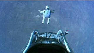 Baumgartner e quel passo nel vuoto da 39 mila metri [upl. by Trebla68]