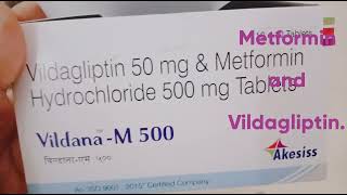 Vildana M 500  Metformin amp Vildagliptin  Type 2 Diabetes mellitus  lower Blood sugar level [upl. by Cuda]