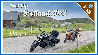 Scotland 2022 Road Trip Day Four on the Triumph Thunderbird Nightstorm and the NC500 [upl. by Golub]