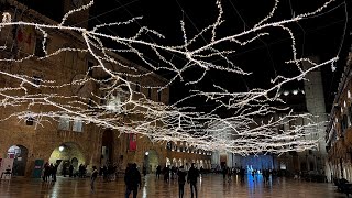 Ascoli Piceno accensione luminarie Natale 2023 [upl. by Assilanna]