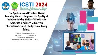 ICSTIRadivan Inzami RamadhaniPPG Prajabatan Gelombang 2 2023Universitas Sarjanawiyata Tamansiswa [upl. by Burkle]