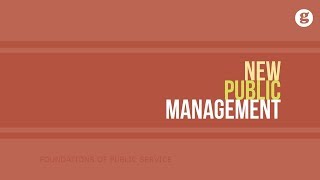 New Public Management [upl. by Amaerd]