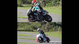 CBR600RR vs GSXR1000 [upl. by Anitnatsnoc]