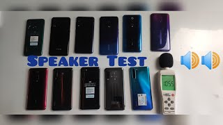 Speaker Test Redmi K20 Redmi K20pro Mi9 Huawei P30pro Oppo Reno Vivo IQOO Lenovo Z6pro Vivo [upl. by Aitnahc94]