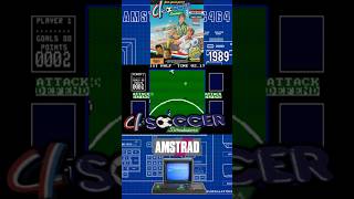 4 SOCCER SIMULATORS retro gamer retrogames nostalgia 80s 90s soccer football amstrad cpc [upl. by Wilsey]