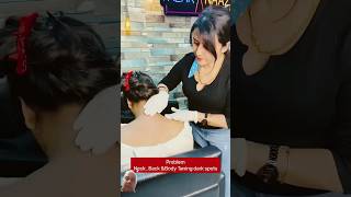 Neck amp Back patches Removing home remedy tips diy ytshorts short beauty [upl. by Alios]