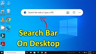 How to Enable Edge Search Bar On Desktop [upl. by Pillow]