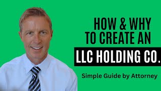 Why amp How to Create LLC Holding Company Structure With Examples [upl. by Yelwah]