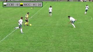 CCRI Mens Soccer Highlights vs Monroe CC  92218 [upl. by Neirod636]