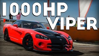 Forza Horizon 4  1000hp Dodge Viper  Drift Build [upl. by Goodson]