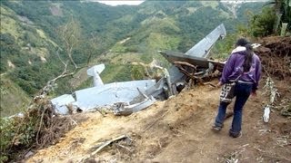 Avión militar caído en Colombia [upl. by Namlas889]