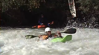 Nugget Falls Kayak Rodeo on the Rogue River [upl. by Annoed]