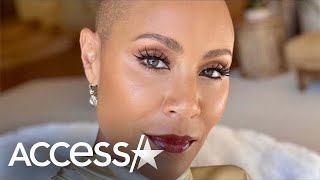 Jada Pinkett Smith Celebrates Being Bald Months After Will Smith Slapped Chris Rock at Oscars [upl. by Blondell]