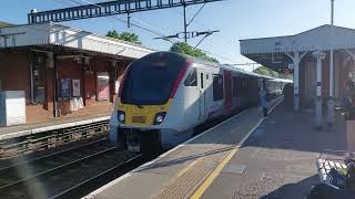 Crossrail Elizabeth Line first train Shenfield to Heathrow 21 May 2023 [upl. by Cornelie]