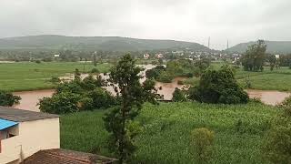 kolhapur Rain  Panchganga River overfull [upl. by Adiell]