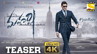 Maharshi Hindi Dubbed Full Movie 2020  Official Trailer  Mahesh Babu  Pooja Hegde  Allari Naresh [upl. by Rehpotsyrk438]