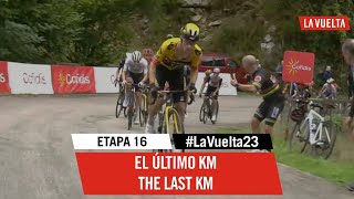 Last Km  Stage 16  La Vuelta 2023 [upl. by Aniaj]