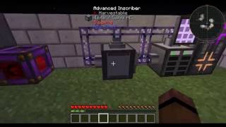 AE2 Stuff mod spotlight 1710  advanced inscriber set up compact Read description after video [upl. by Wandy]