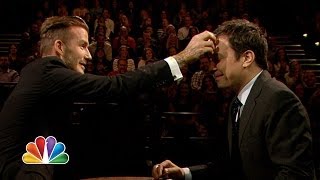 Egg Russian Roulette with David Beckham Late Night with Jimmy Fallon [upl. by Thor]