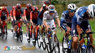 LiègeBastogneLiège  EXTENDED HIGHLIGHTS  4232023  Cycling on NBC Sports [upl. by Airot]