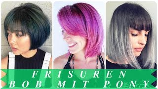 Frisuren bob mit pony [upl. by Leunamnauj]