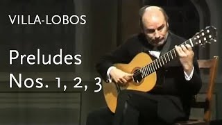 Preludes Nos 1 2 3 • VillaLobos • Julian Bream [upl. by Ameer822]