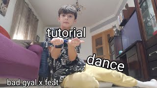 tutorial dance bad gyal x feat remix [upl. by Rodl]