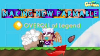 Making New Farmable   Growtopia [upl. by Aihsatal]