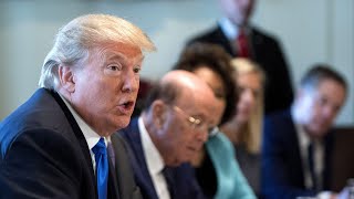 Trump tells senators ‘You’re afraid of the NRA’ [upl. by Curhan]