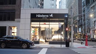 New Hästens Store in NoMad New York [upl. by Renita]