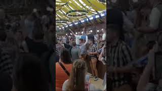 First Day of Oktoberfest Munich  When a whole Tent starts to Sing Along oktoberfestvibes shorts [upl. by Linda]