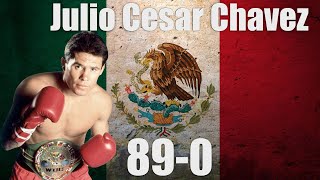 Julio Cesar Chavez HIGHLIGHTS [upl. by Natanoj]