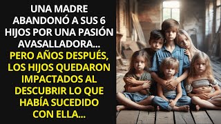 UNA MADRE ABANDONÓ A SUS 6 HIJOS POR UNA PASIÓN AVASALLADORA PERO 20 AÑOS DESPUÉS LOS [upl. by Bowlds239]