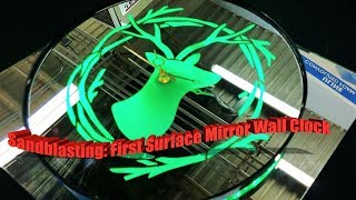 How To Etch Glass amp Sandblast Mirrors Complete Guide [upl. by Semajwerdna617]