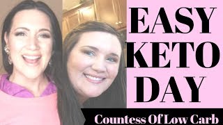 Easy Keto 👸🏻 What I Eat In A Day On Keto Weightloss [upl. by Aras]